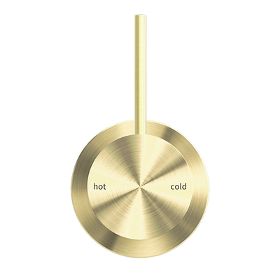 NERO MECCA SHOWER MIXER HANDLE UP PLATE BRUSHED GOLD