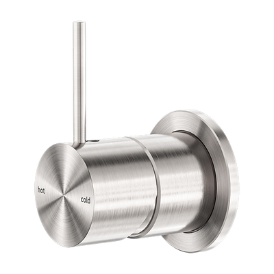 NERO MECCA SHOWER MIXER HANDLE UP BRUSHED NICKEL