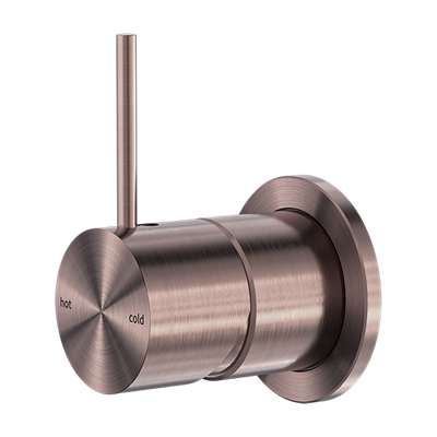 NERO MECCA SHOWER MIXER HANDLE UP BRUSHED BRONZE