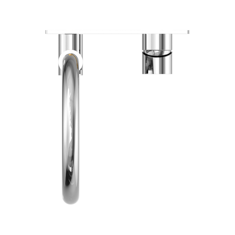 NERO MECCA SWIVEL SPOUT WALL BASIN/BATH MIXER  CHROME