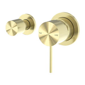 NERO MECCA SHOWER MIXER WITH 2 WAY DIVERTER BRUSHED GOLD