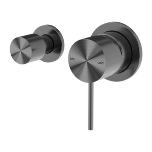NERO MECCA SHOWER MIXER WITH 2 WAY DIVERTER GUN METAL