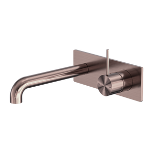 NERO MECCA WALL BASIN/ BATH MIXER HANDLE UP BRUSHED BRONZE (AVAILABLE IN 120MM,160MM,185MM, 230MM AND 260MM)