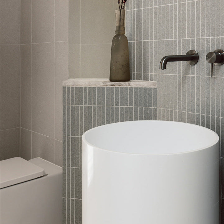 NERO MECCA WALL BASIN/BATH MIXER WITH SEPARATE BACK PLATE GUN METAL (AVAILABLE IN 120MM,160MM,185MM, 230MM AND 260MM)