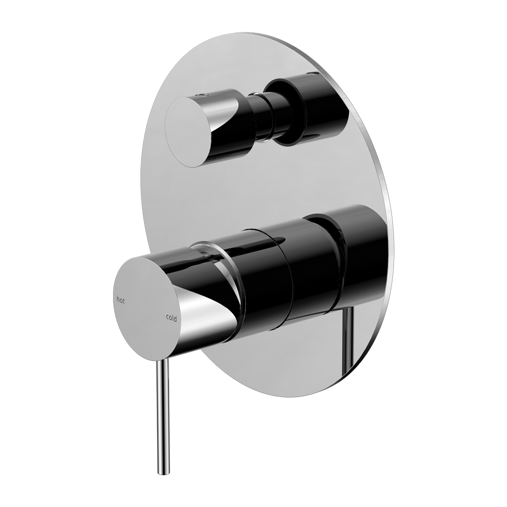 NERO MECCA SHOWER MIXER WITH DIVERTER CHROME