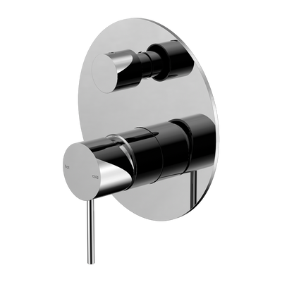 NERO MECCA SHOWER MIXER WITH DIVERTER CHROME