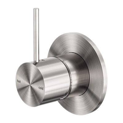 NERO MECCA SHOWER MIXER HANDLE UP BRUSHED NICKEL