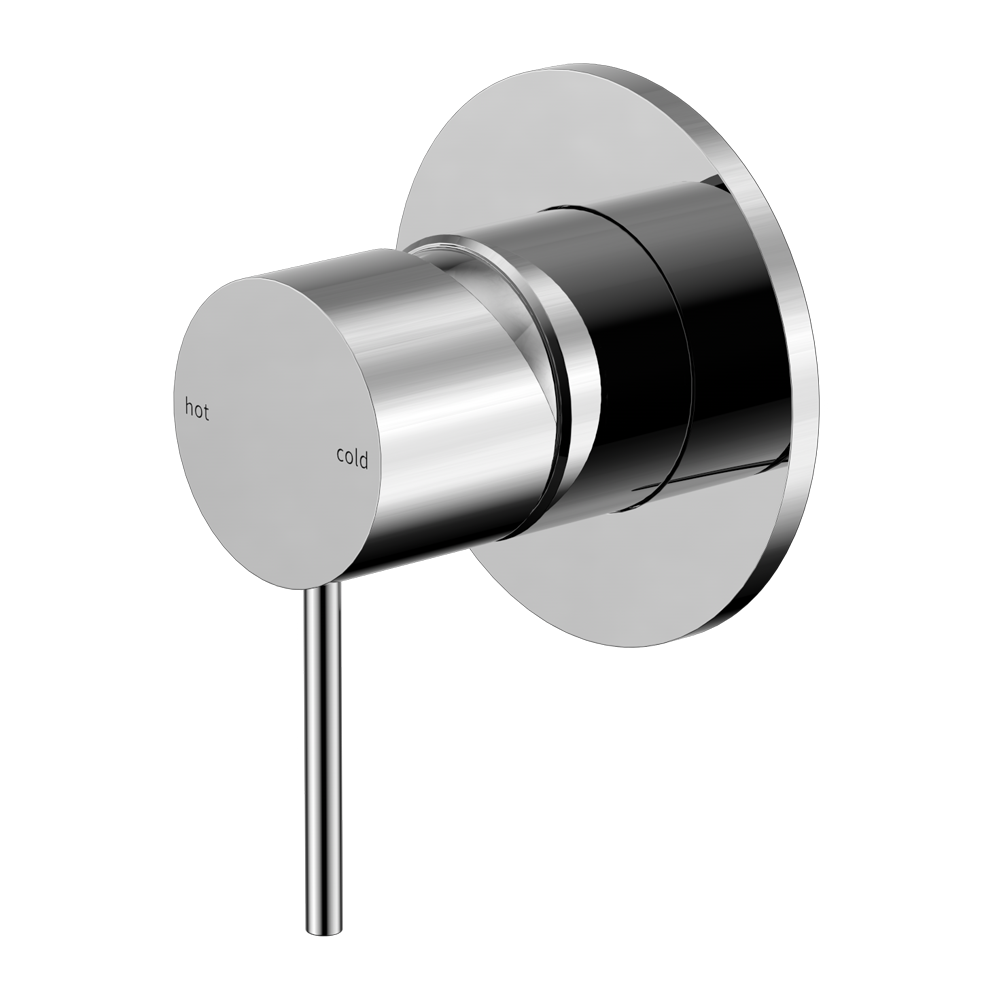 NERO MECCA SHOWER MIXER PLATE CHROME