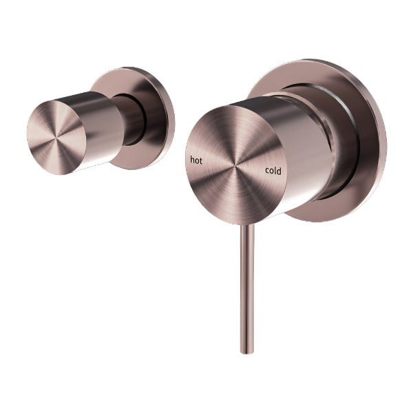 NERO MECCA SHOWER MIXER WITH 2 WAY DIVERTOR BRUSHED BRONZE