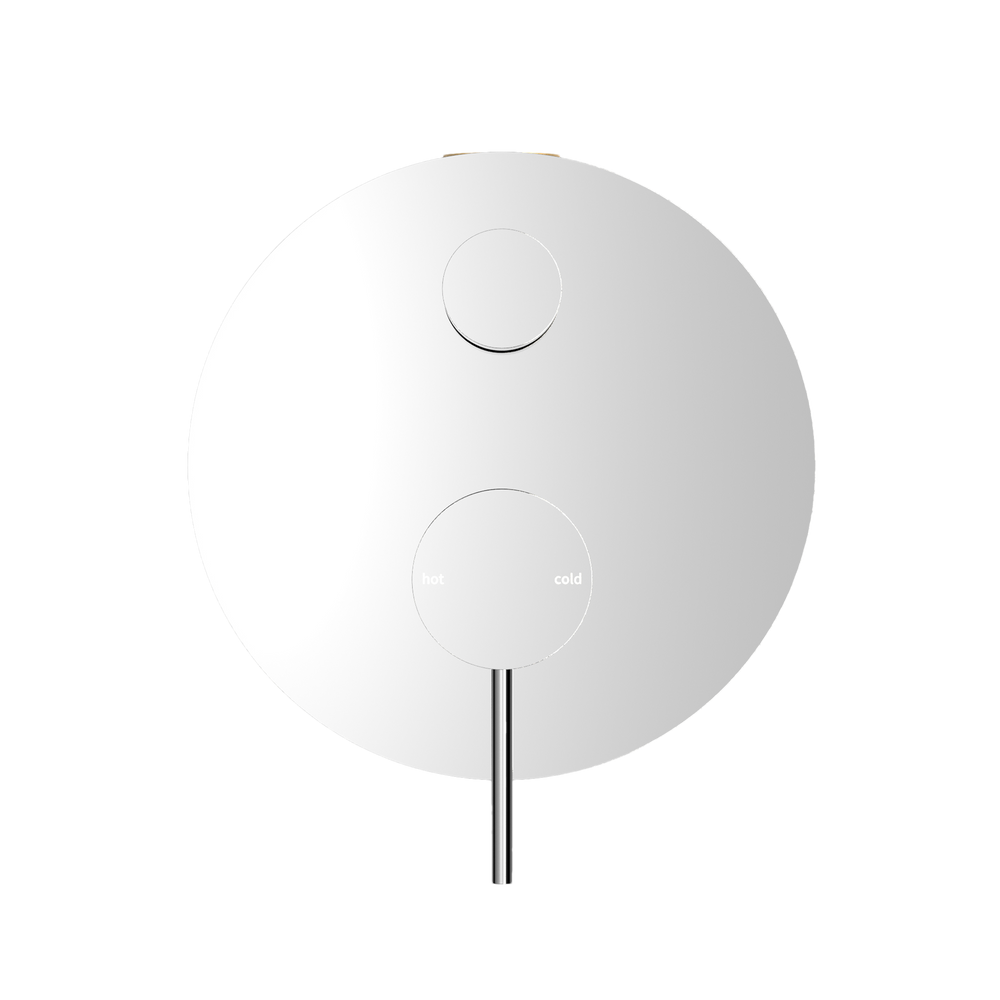 NERO MECCA SHOWER MIXER WITH DIVERTER CHROME