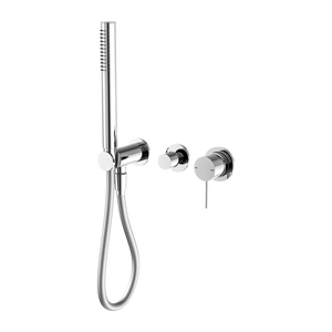 NERO MECCA SHOWER MIXER DIVERTER SYSTEM SEPARATE BACK PLATE CHROME
