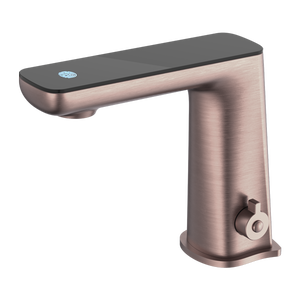 NERO CLAUDIA SENSOR MIXER WITH BLACK TOP DISPLAY 164MM BRUSHED BRONZE