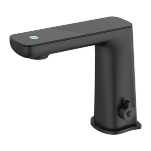 NERO CLAUDIA SENSOR MIXER WITH BLACK TOP DISPLAY 164MM MATTE BLACK