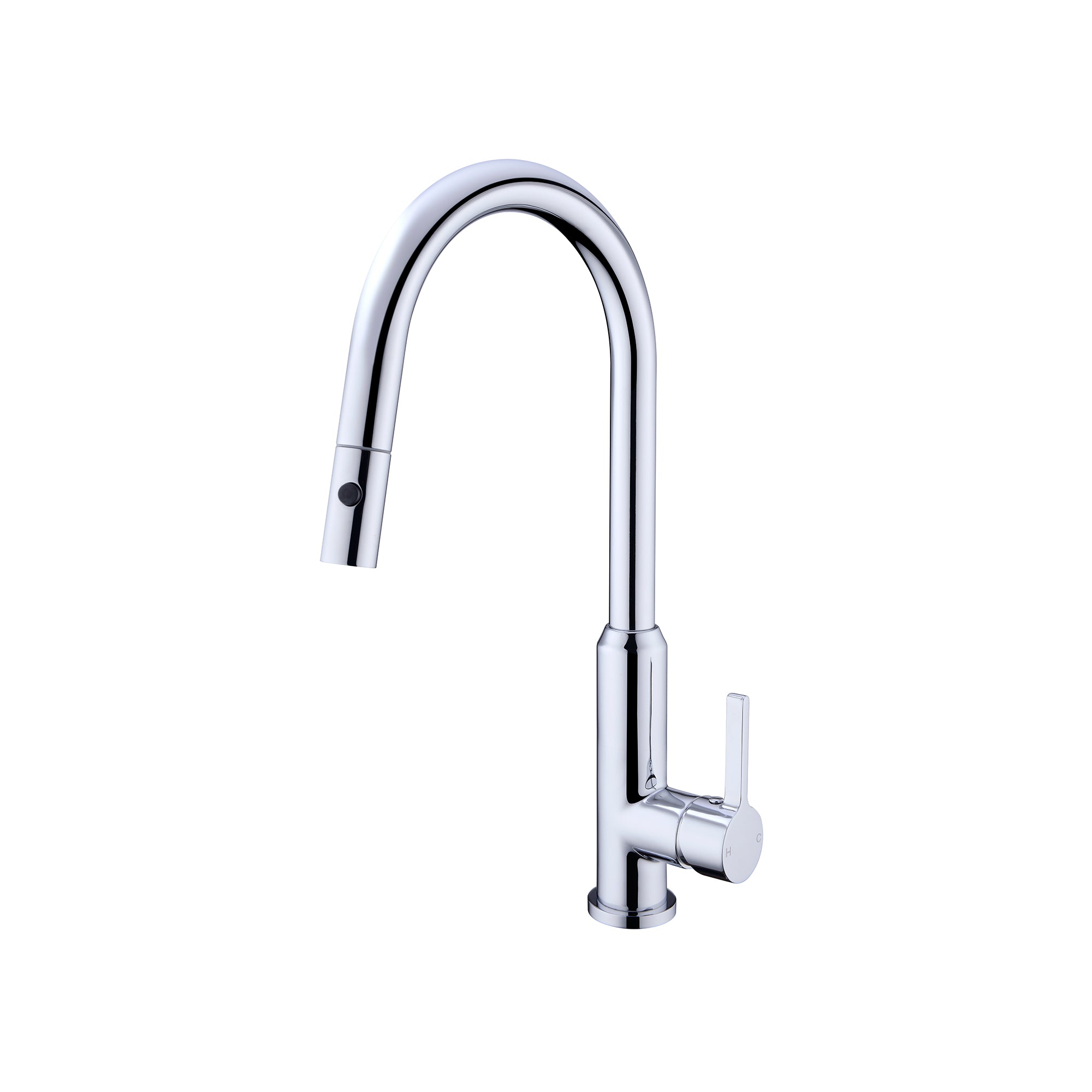NERO PEARL SPRAY PULL OUT SINK MIXER 452MM CHROME