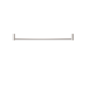 NERO MECCA SINGLE NON-HEATED TOWEL RAIL BRUSHED NICKEL (ALSO AVAILABLE IN 600MM AND 800MM)