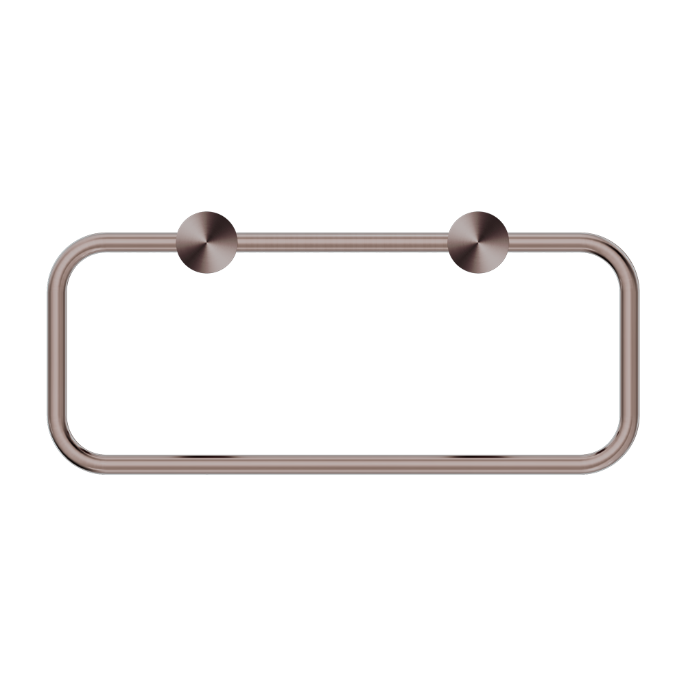 NERO NEW MECCA TOWEL RING BRUSHED BRONZE