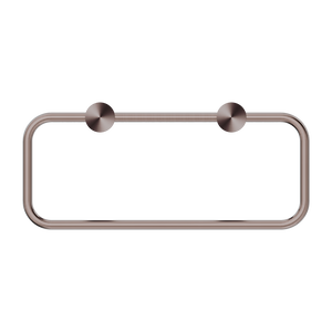 NERO NEW MECCA TOWEL RING 240MM BRUSHED BRONZE