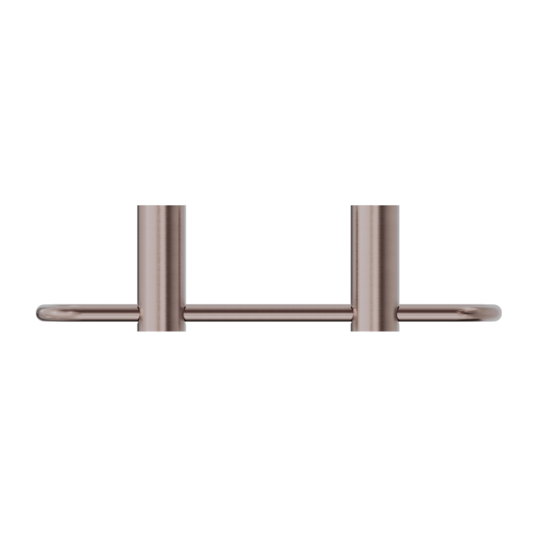 NERO NEW MECCA TOWEL RING 240MM BRUSHED BRONZE