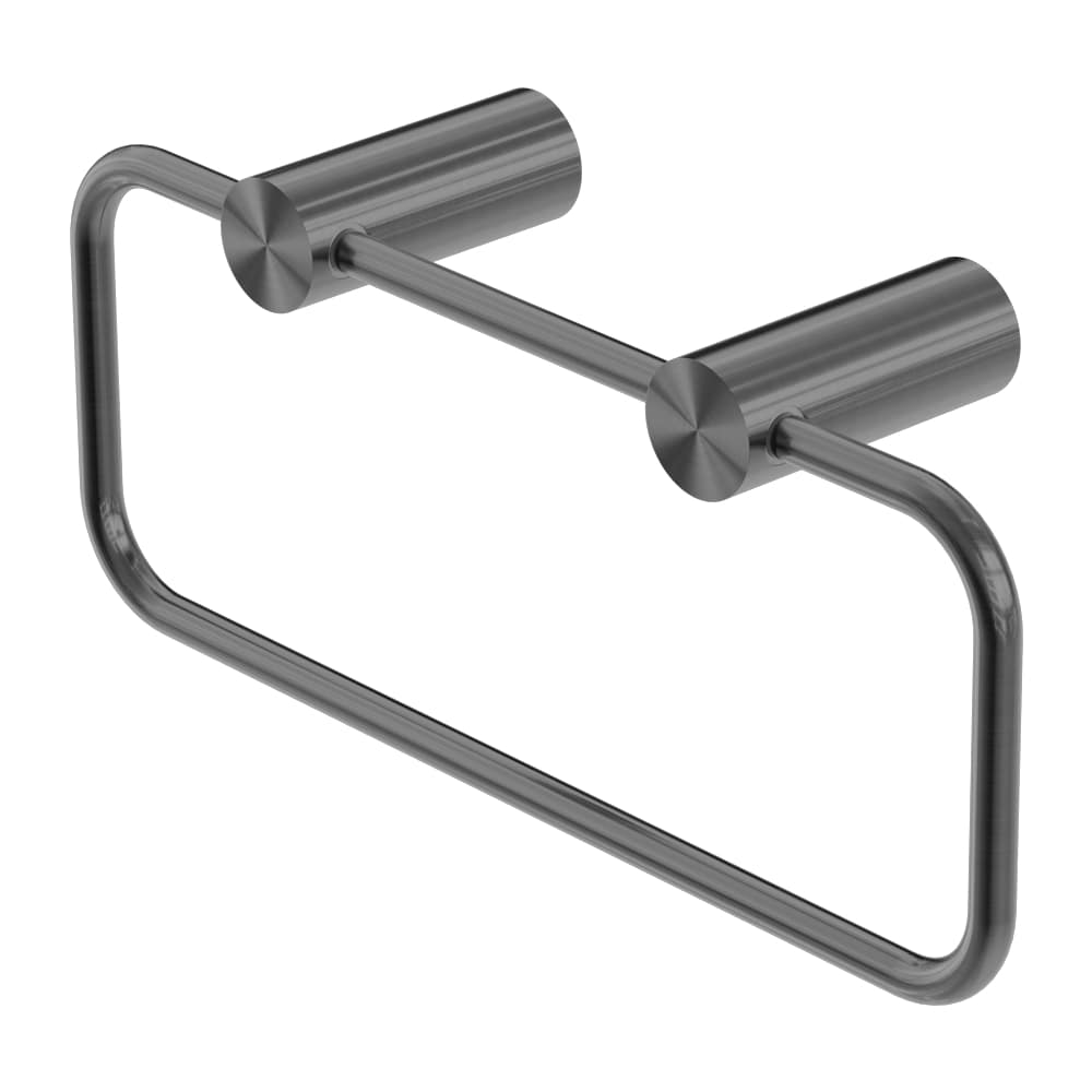 NERO MECCA TOWEL RING GUN METAL