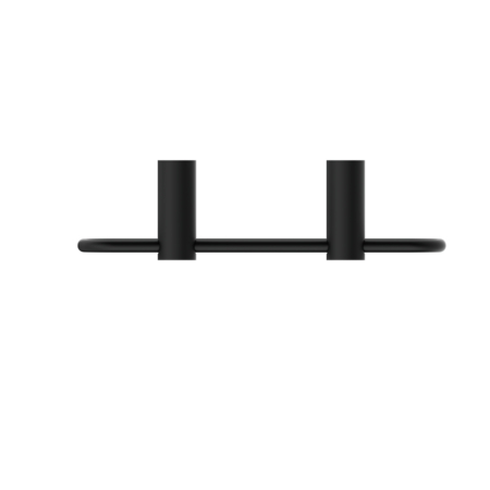 NERO MECCA TOWEL RING MATTE BLACK