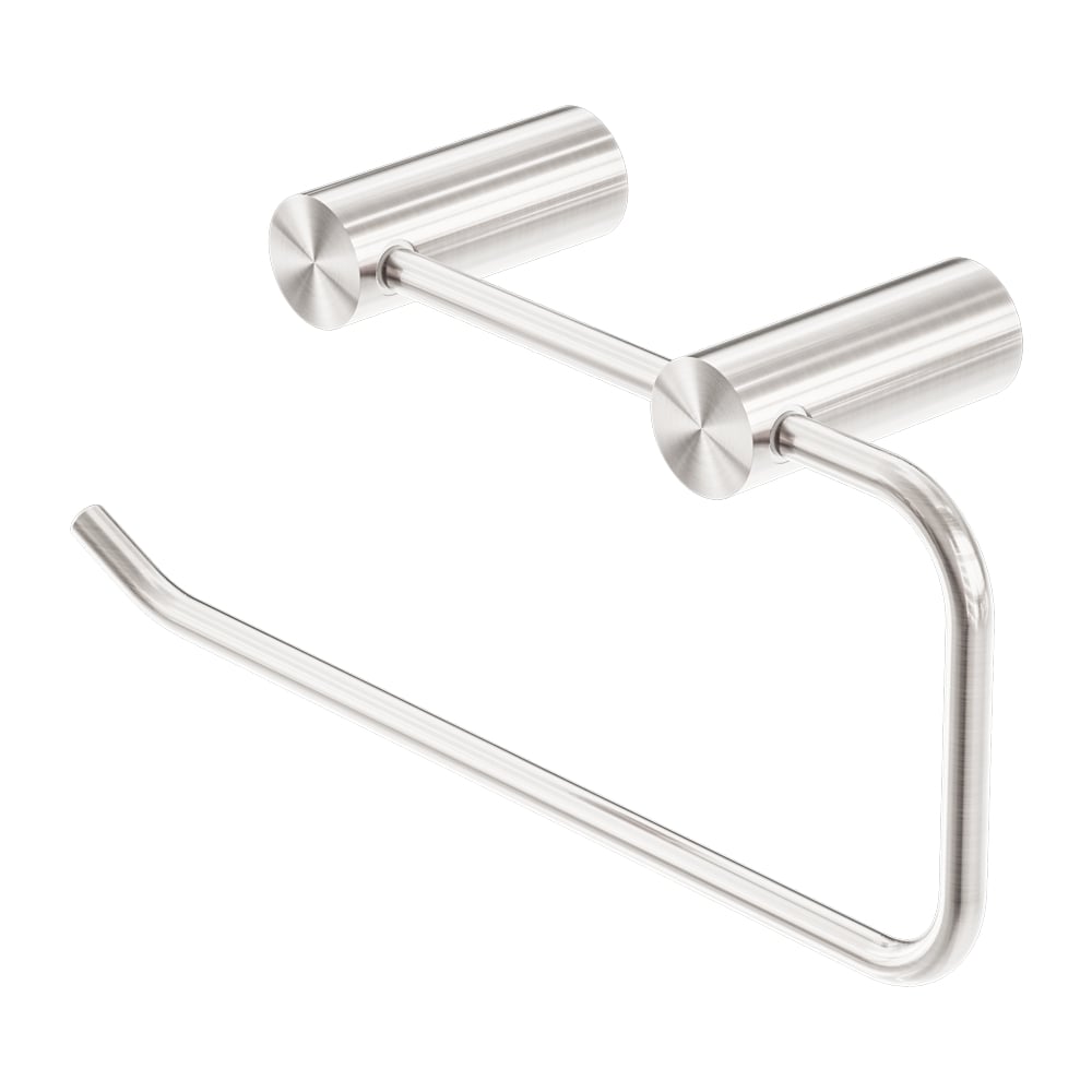 NERO MECCA NON-HEATED HAND TOWEL RAIL BRUSHED NICKEL