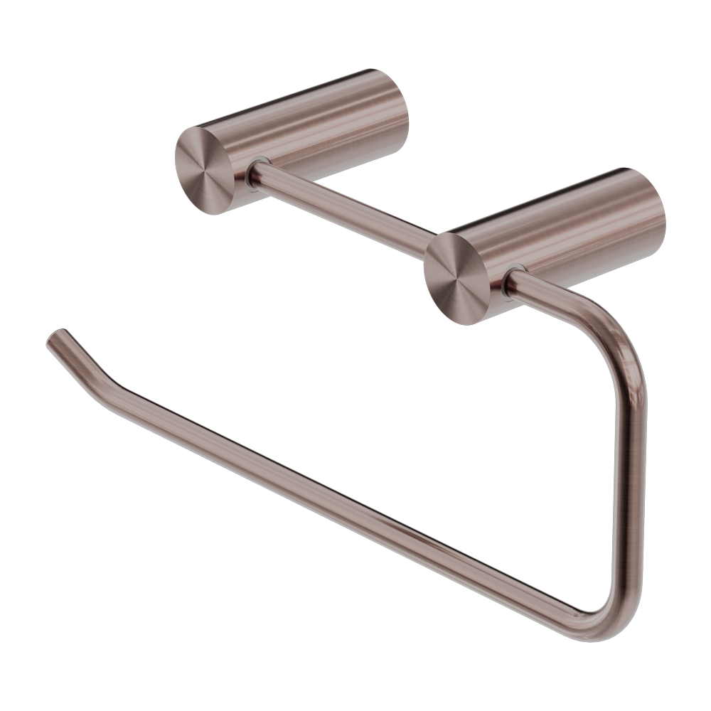 NERO MECCA NON-HEATED HAND TOWEL RAIL BRUSHED BRONZE