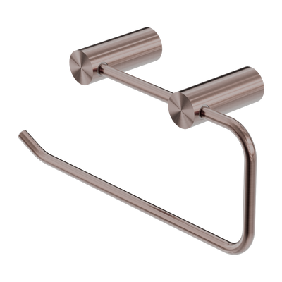 NERO MECCA NON-HEATED HAND TOWEL RAIL 240MM BRUSHED BRONZE