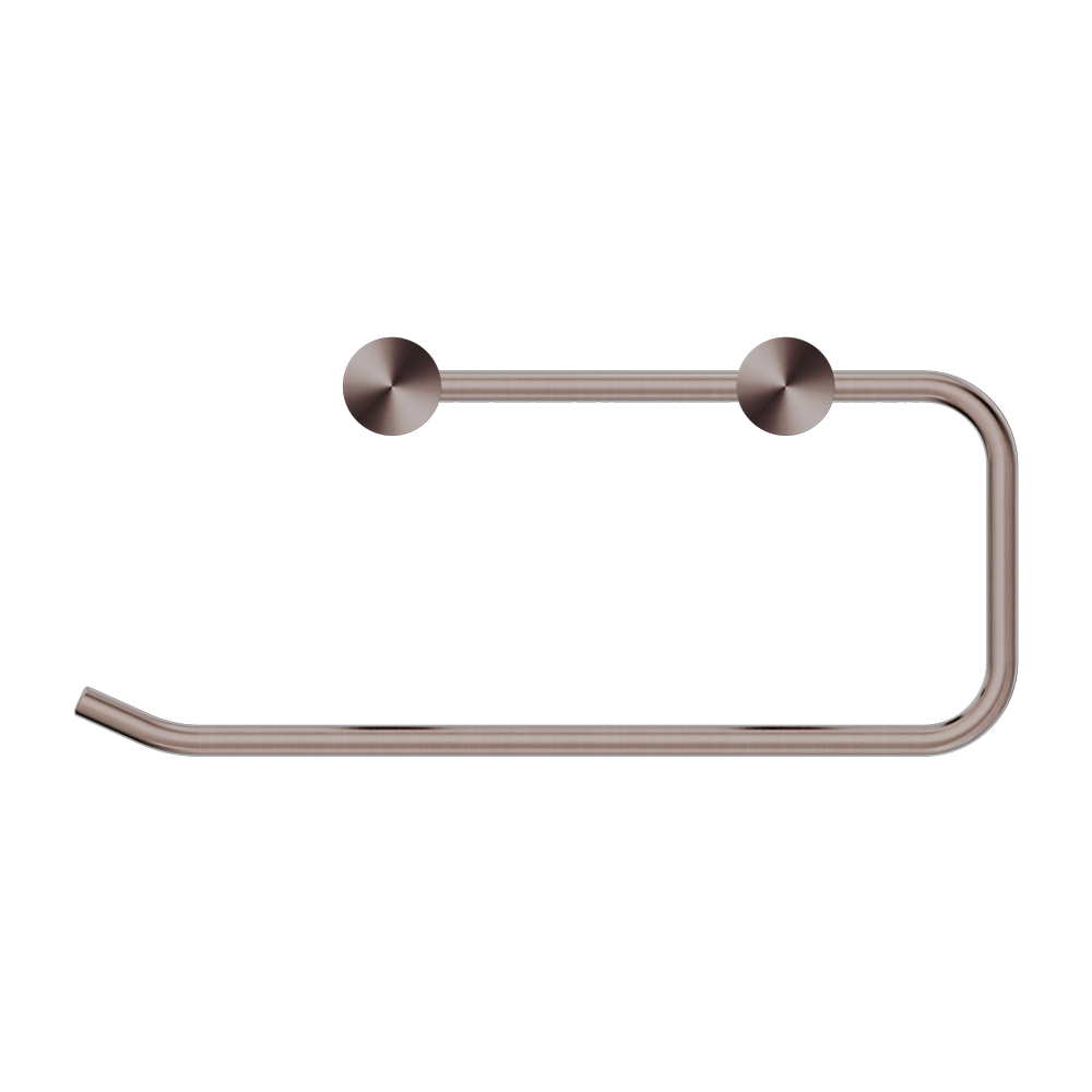 NERO MECCA NON-HEATED HAND TOWEL RAIL BRUSHED BRONZE