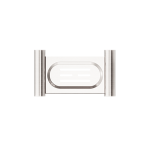 NERO MECCA SOAP DISH HOLDER BRUSHED NICKEL