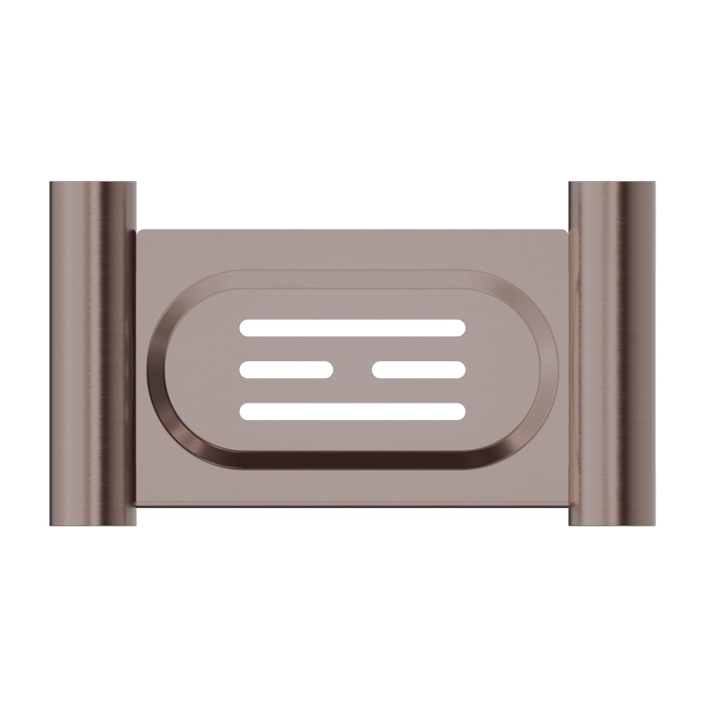 NERO MECCA SOAP DISH HOLDER BRUSHED BRONZE