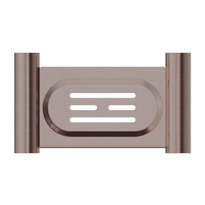 NERO MECCA SOAP DISH HOLDER BRUSHED BRONZE