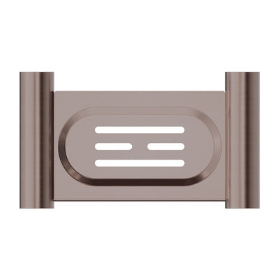 NERO MECCA SOAP DISH HOLDER BRUSHED BRONZE