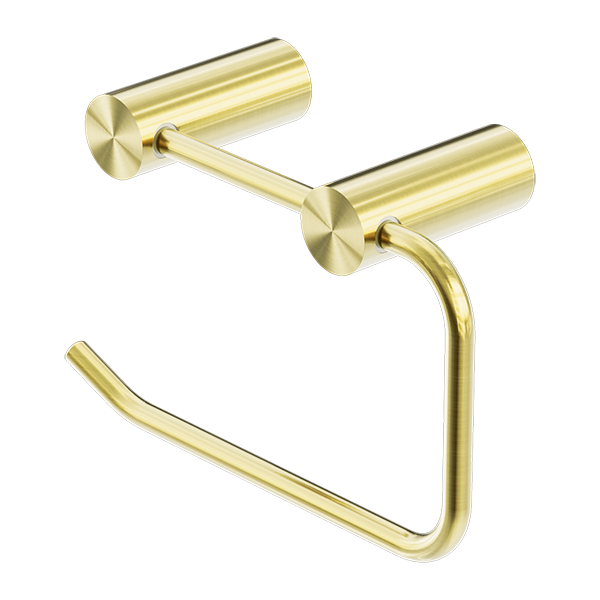 NERO MECCA TOILET ROLL HOLDER BRUSHED GOLD