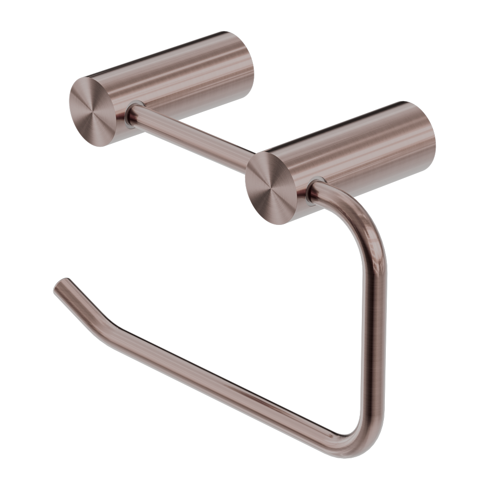 NERO NEW MECCA TOILET ROLL HOLDER BRUSHED BRONZE