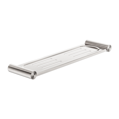 NERO MECCA METAL SHOWER SHELF BRUSHED NICKEL