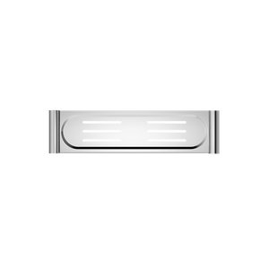NERO MECCA METAL SHOWER SHELF CHROME