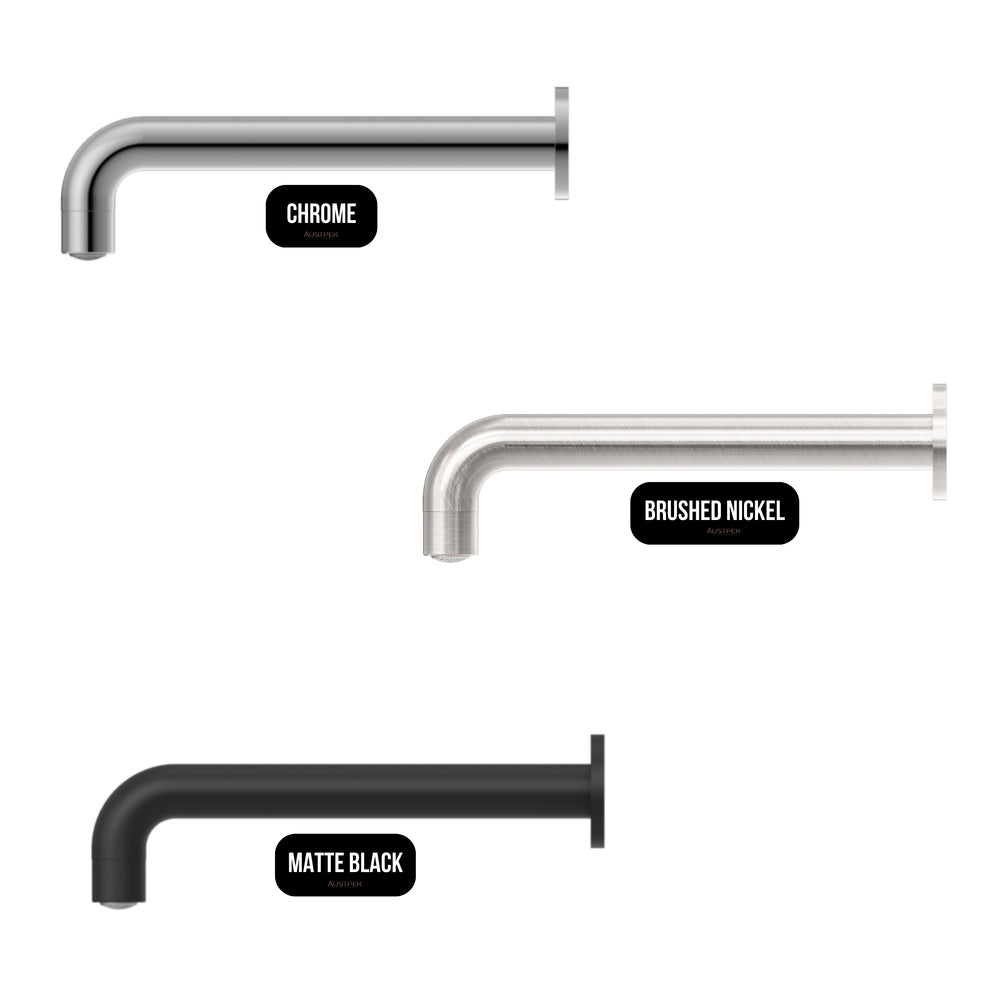 NERO DOLCE BASIN / BATH SPOUT 215MM CHROME