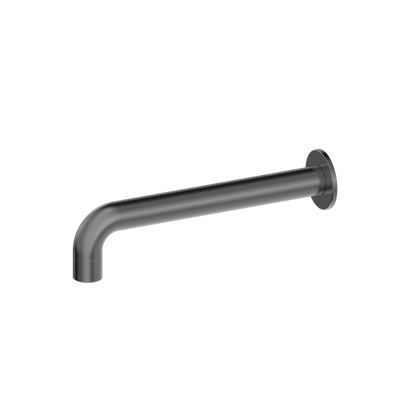 NERO DOLCE LEAD FREE BASIN/BATH SPOUT 215MM GUN METAL