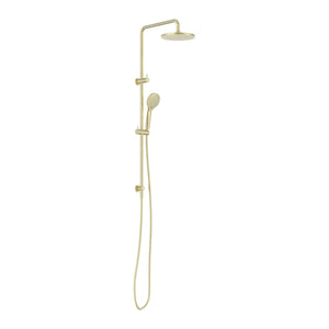 NERO ROUND TWIN SHOWER WITH AIR SHOWER I 1160MM BRUSHED GOLD