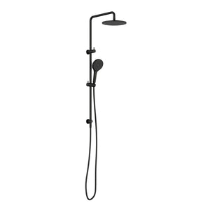 NERO ROUND TWIN SHOWER WITH AIR SHOWER II 1160MM MATTE BLACK