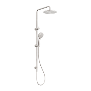 NERO ROUND TWIN SHOWER 1016MM BRUSHED NICKEL