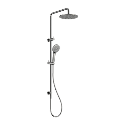 NERO ROUND TWIN SHOWER 1016MM CHROME