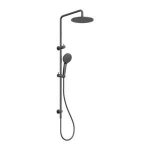 NERO ROUND TWIN SHOWER 1016MM GUN METAL