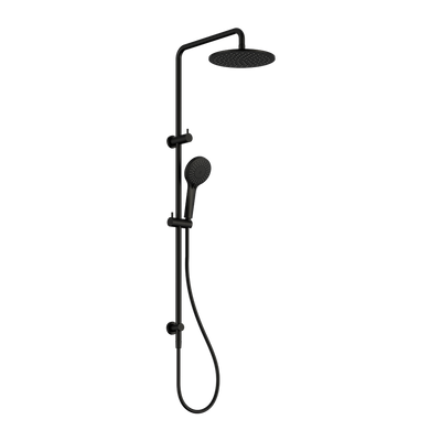 NERO ROUND TWIN SHOWER 1016MM MATTE BLACK
