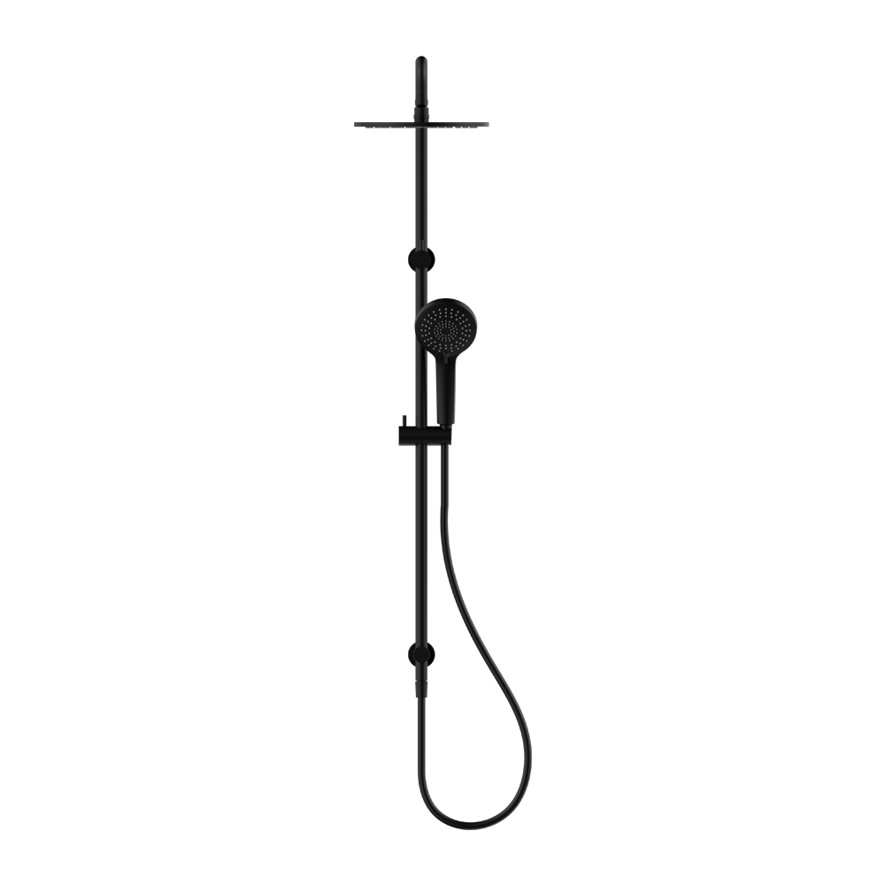 NERO ROUND TWIN SHOWER 1016MM MATTE BLACK