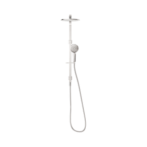 NERO BIANCA TWIN SHOWER 832MM BRUSHED NICKEL