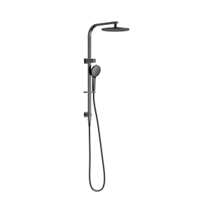 NERO BIANCA TWIN SHOWER 832MM GUN METAL