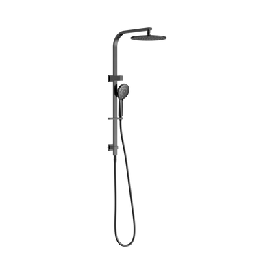 NERO BIANCA TWIN SHOWER 832MM GUN METAL
