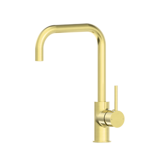 NERO DOLCE KITCHEN MIXER SQUARE SHAPE 320MM BRUSHED GOLD