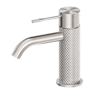 NERO OPAL BASIN MIXER 157MM BRUSHED NICKEL